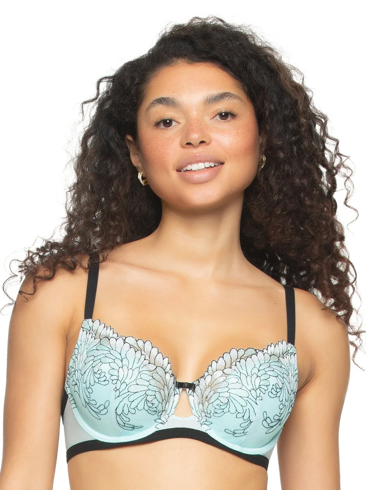 Aura Embroidered Contour Bra