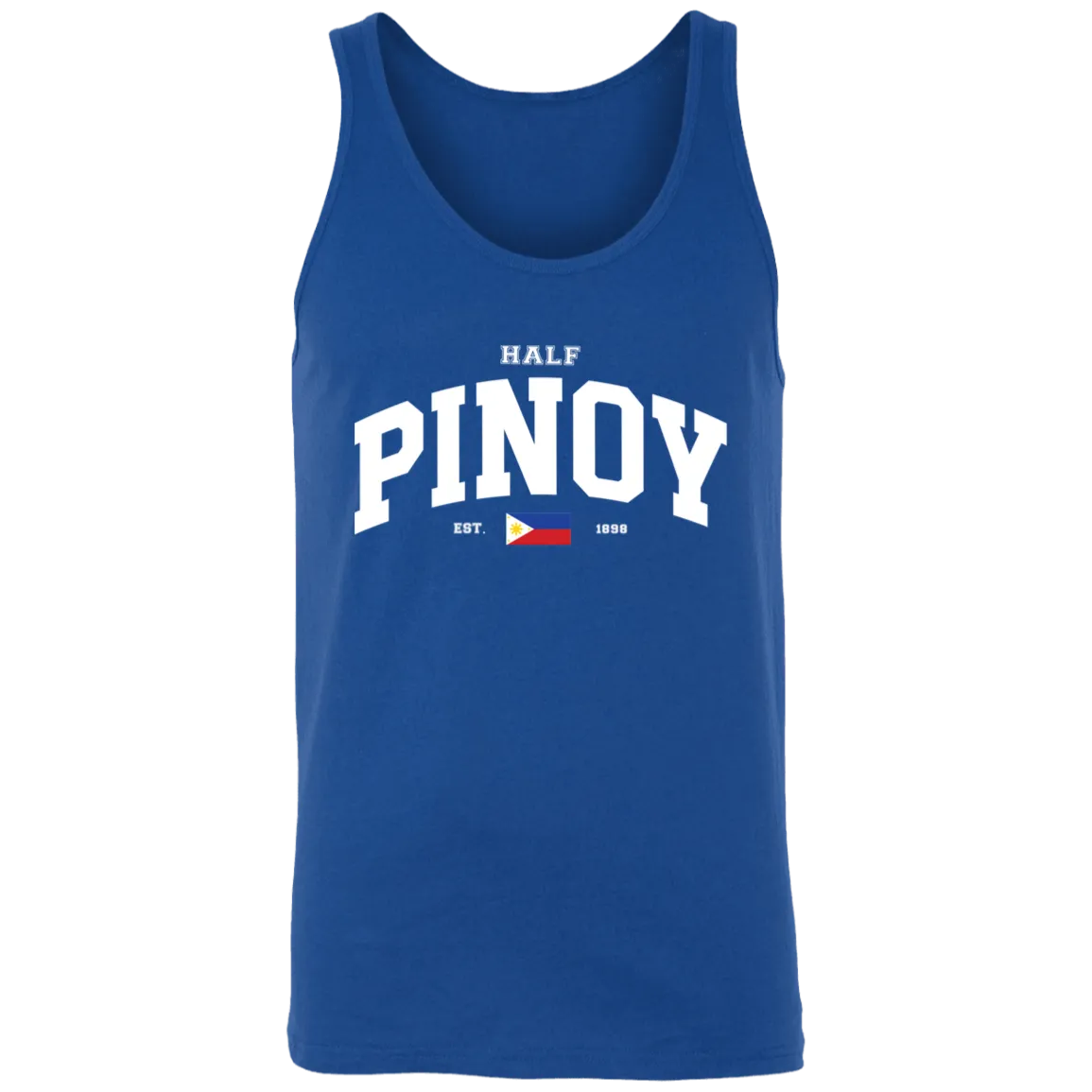 Half Pinoy Unisex Cotton Tank Top