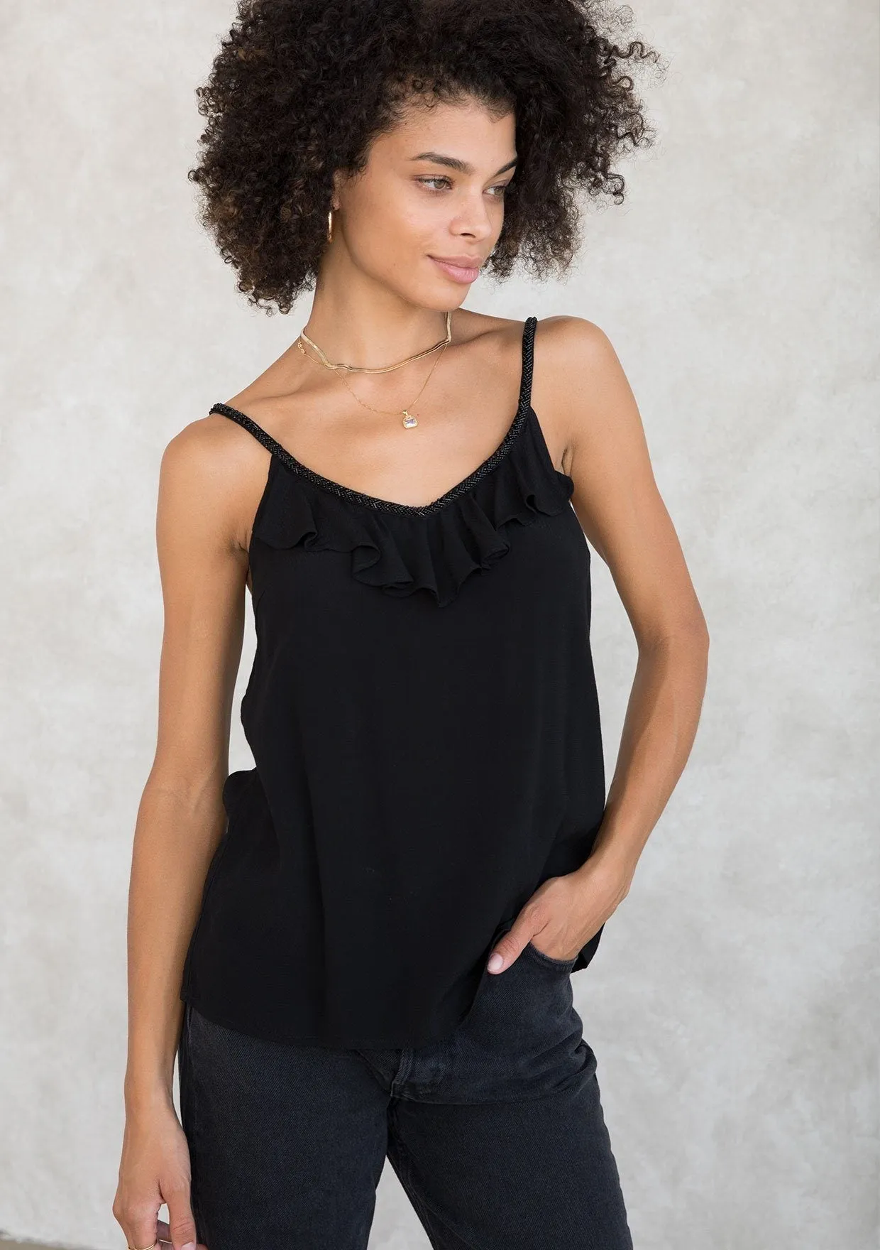 Infinity Beaded Camisole