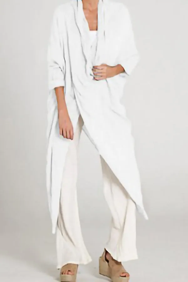Irregular Loose Long Sleeve Shirt