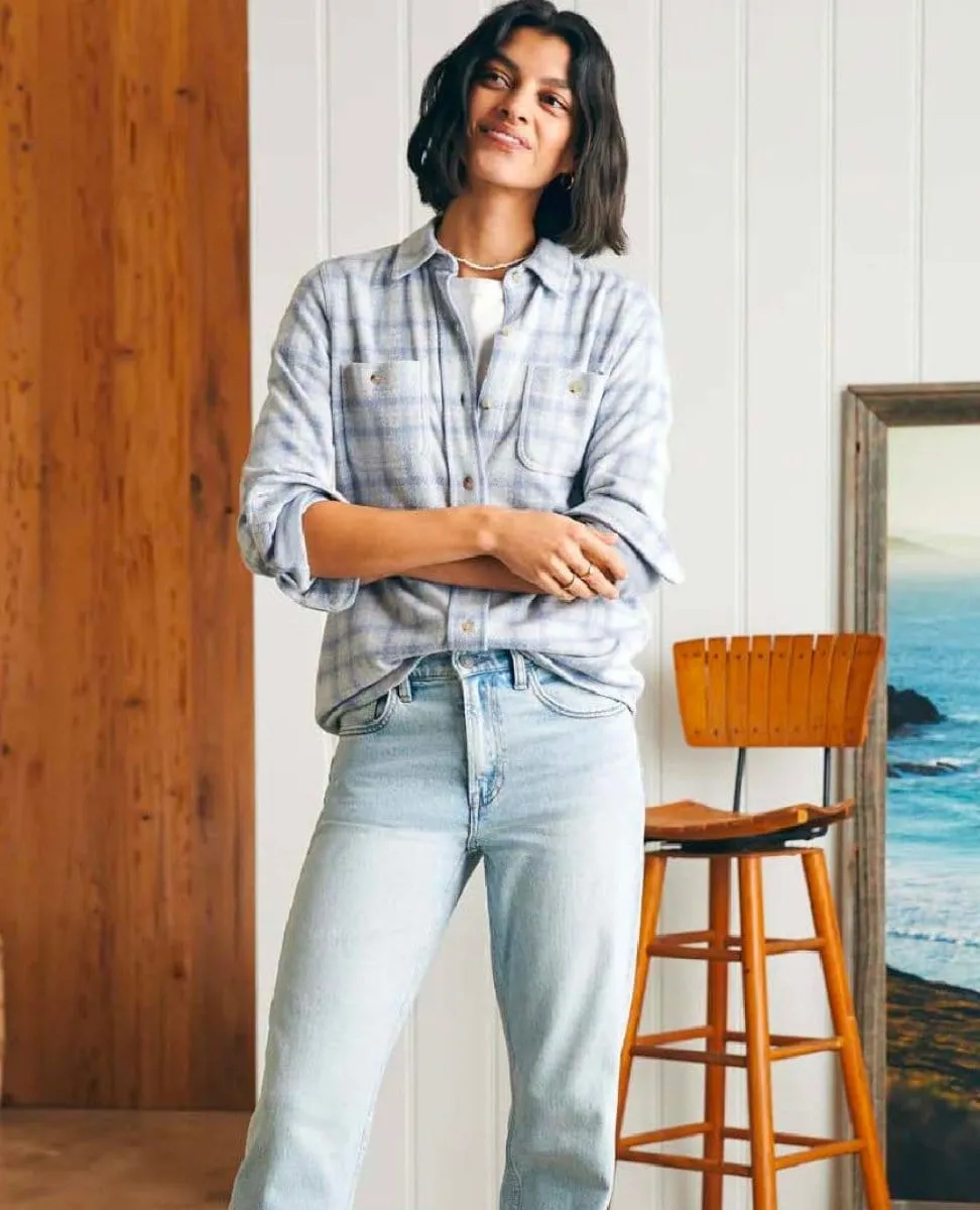 Legend Sweater Shirt Spring Dew Plaid