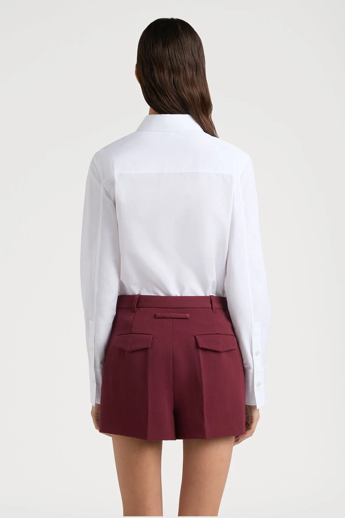 PORTS 1961 SIGNATURE WRAP SHIRT ADORNED WITH RIBBON TIE