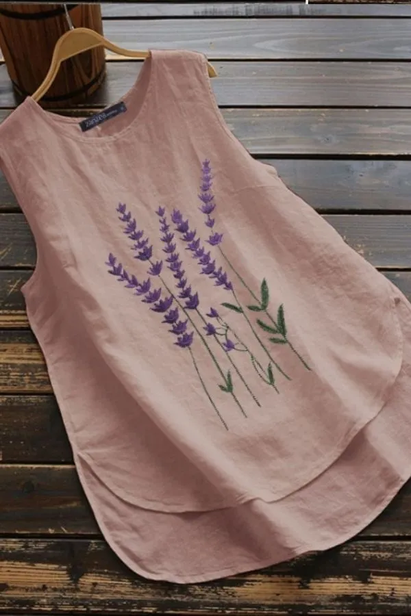 Sleeveless Printing Camisole
