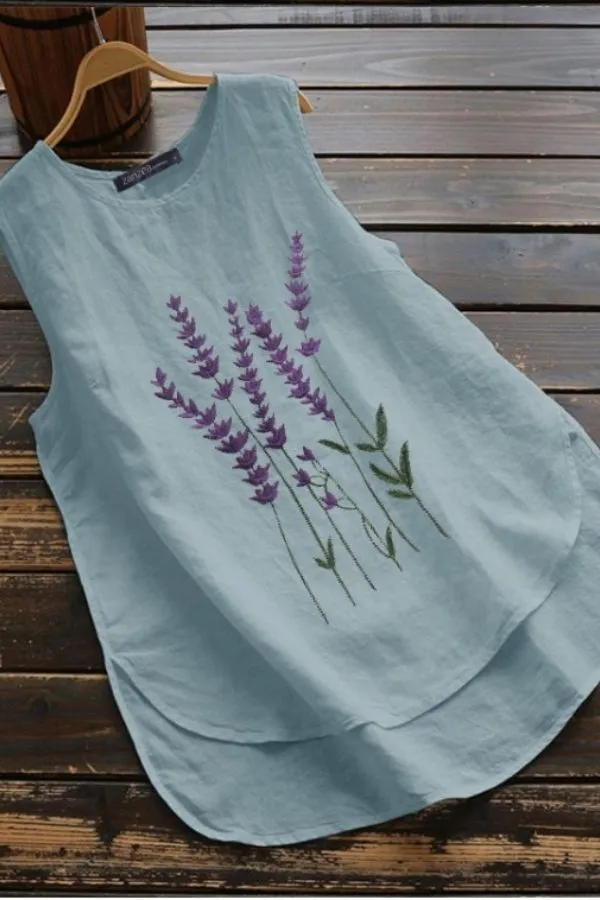 Sleeveless Printing Camisole