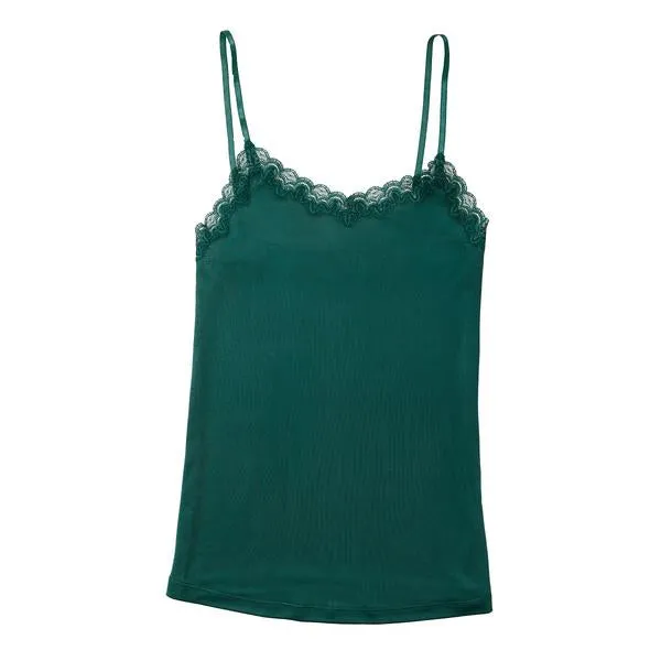 Soft Silk Bright Lace Camisole