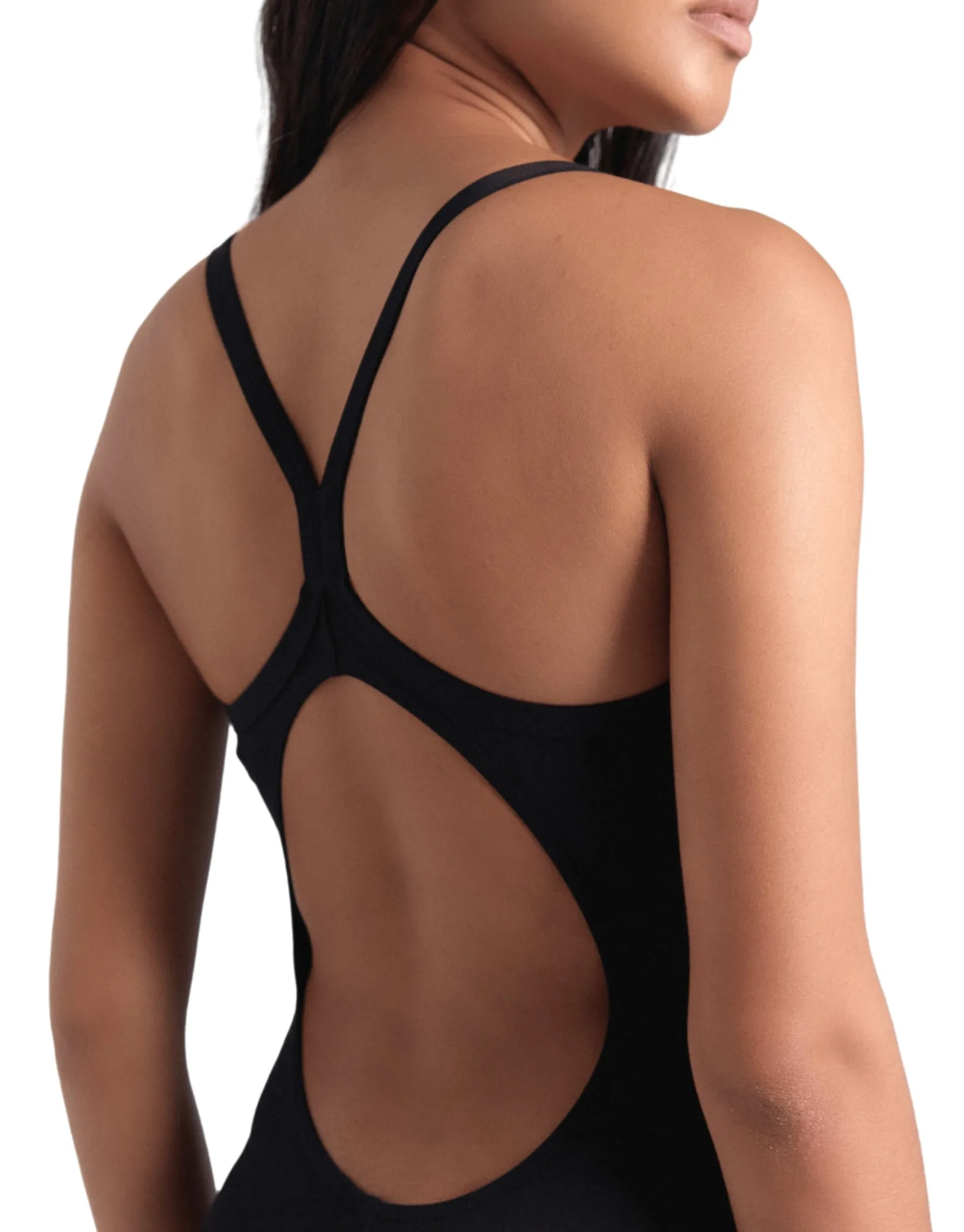 Surfs Up Lightdrop Back Swimsuit - Black/Blue