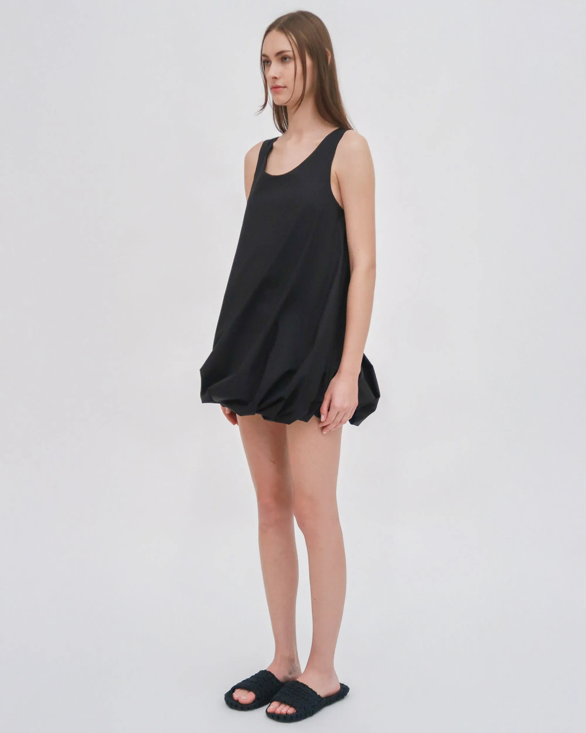 TWIST HEM TANK DRESS