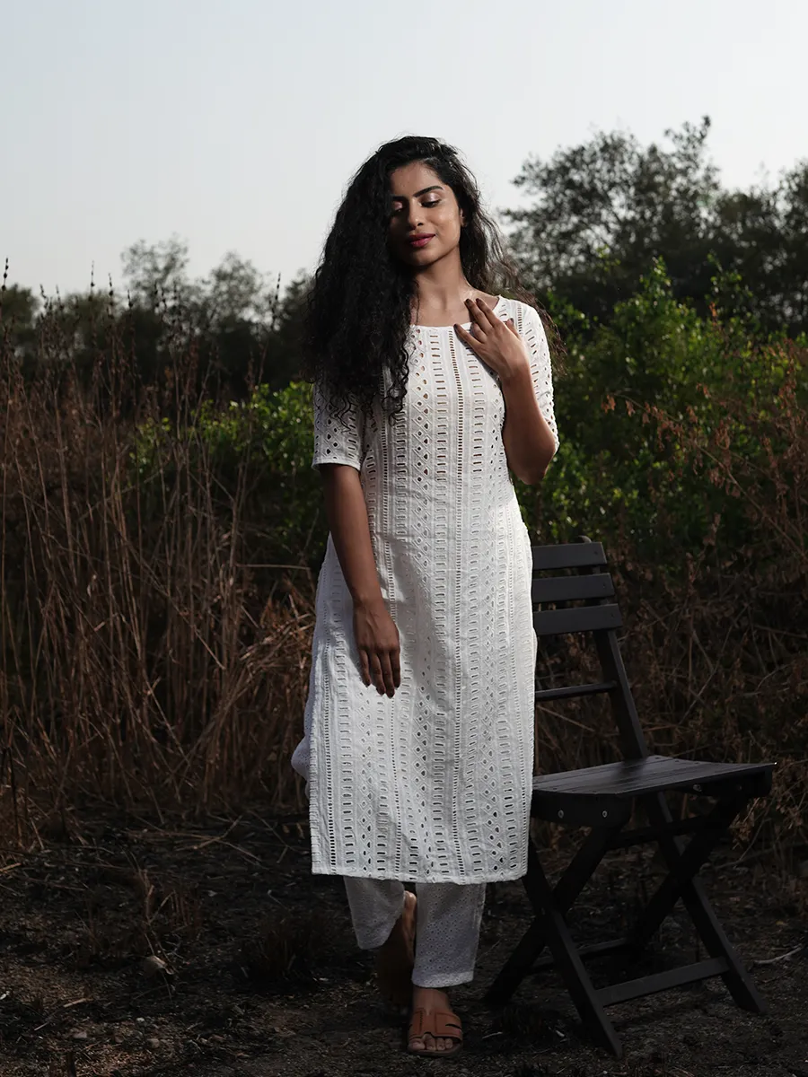 Water Lilies Kurta