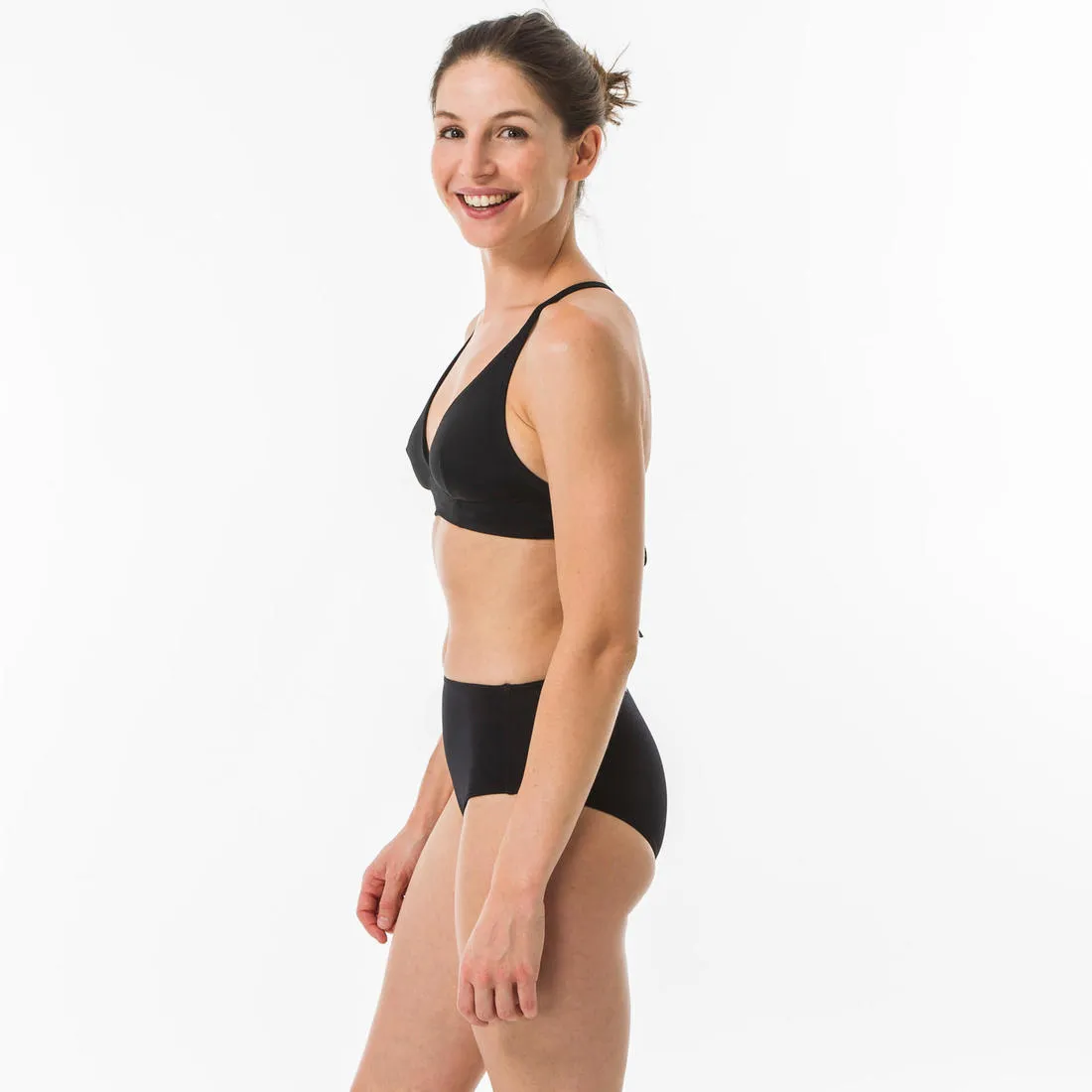 Women's swimsuit top with double-adjustable back BEA NOIRE